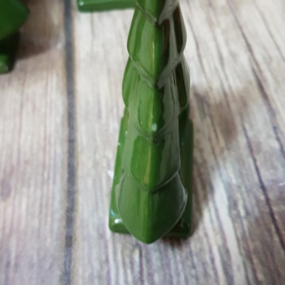 Set of 8 Christmas tree napkin rings - Picture 4 of 8